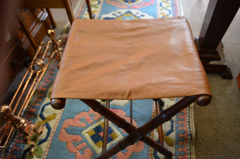 Victorian folding stool