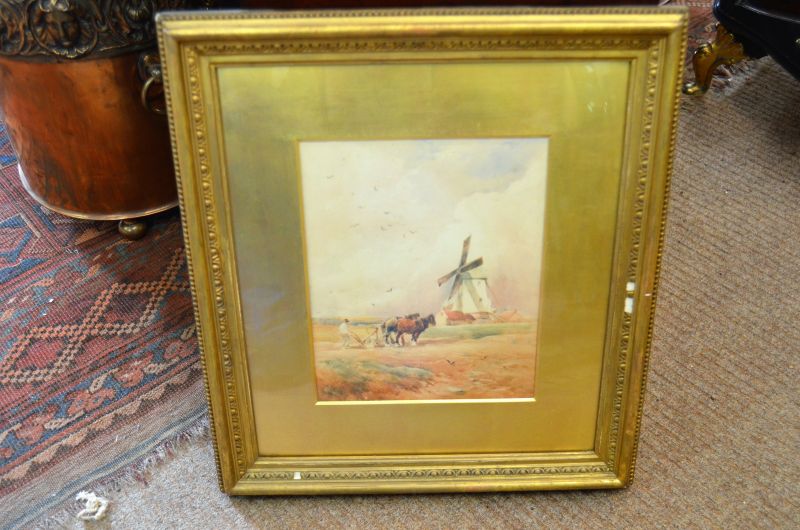 19th century watercolour