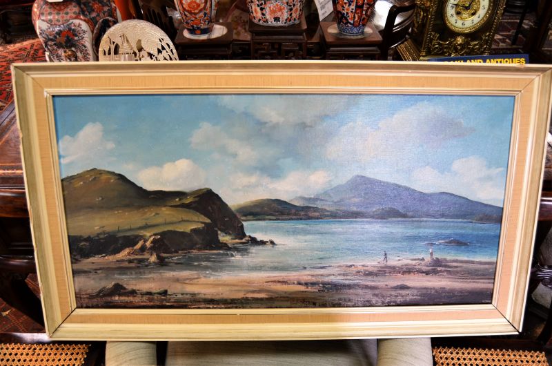 Oil on canvas signed (irish artist)