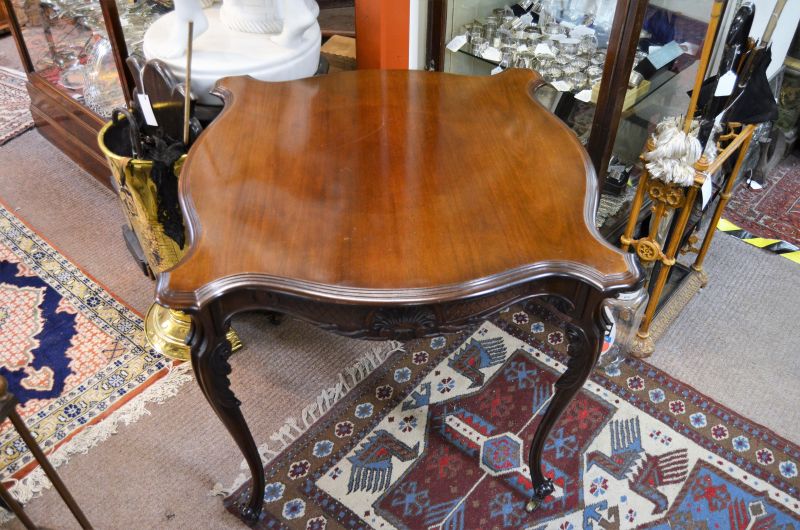 Mahogany occasional table