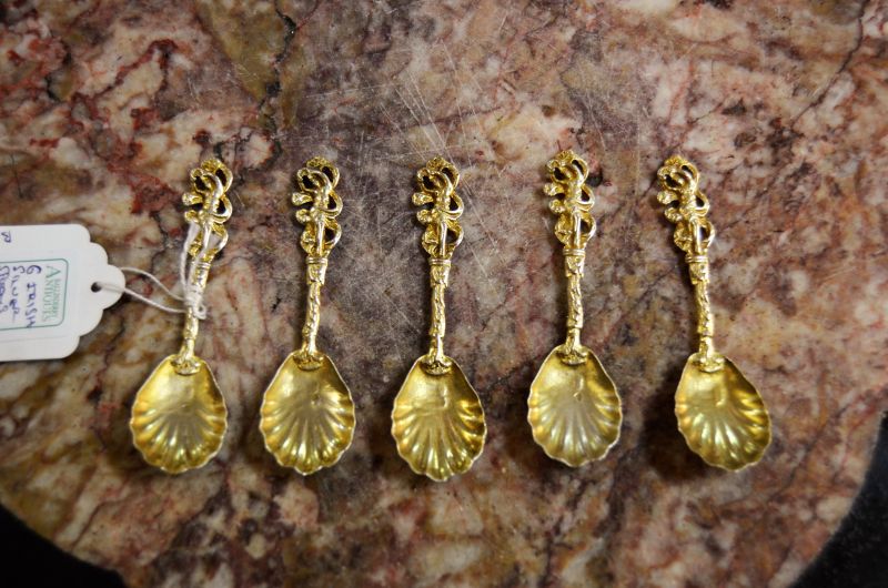 Six irish silver spoons