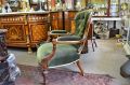 Victorian mahogany armchair Thumbnail 2