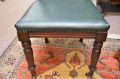 Set of four late Victorian chairs Thumbnail 4