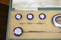 Silver & enamel buckle, buttons and hat pins Thumbnail 2