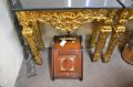 Pair of marble giltwood tables Thumbnail 4