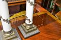 Pair of overlay glass lamps Thumbnail 3