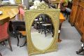 Gilt framed mirror Thumbnail 1