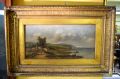 Gilt framed oil painting Thumbnail 1