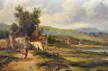 Gilt framed oil painting Thumbnail 2