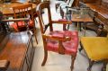 Set of eight 19th century mahogany dining chairs Thumbnail 3