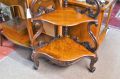 Victorian mahogany wot-not Thumbnail 3
