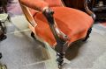 Victorian mahogany armchair Thumbnail 3