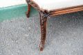 Pair of french walnut stools Thumbnail 3