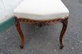 Pair of french walnut stools Thumbnail 4