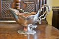 Pair of sheffield 19th century silver plated sauce boats Thumbnail 2