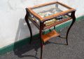 Mahogany inlaid display cabinet Thumbnail 2
