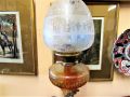 Victorian oil lamp Thumbnail 2