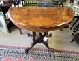 Victorian burr-walnut card table Thumbnail 3