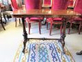 Burr-walnut side table  Thumbnail 3