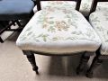 Set of eight late victorian mahogany chairs Thumbnail 4