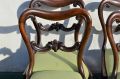 Set of six victorian rosewood chairs Thumbnail 2