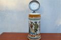 mettlach pottery jug / tankard (german) Thumbnail 2