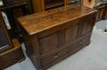 18th century oak coffer Thumbnail 2