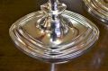 Pair silver candlesticks Thumbnail 4