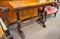 Victorian burr-walnut card table Thumbnail 2