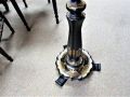 Ebony & gilt victorian pole screen Thumbnail 3