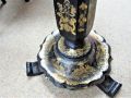 Ebony & gilt victorian pole screen Thumbnail 4