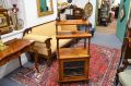 Victorian walnut music cabinet Thumbnail 1