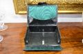 Silver mounted leather bridge box Thumbnail 4