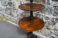Victorian three tier mahogany wot-not Thumbnail 3