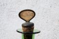 Victorian etched green glass whiskey  decanter Thumbnail 3