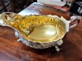 Irish silver sauce boat Thumbnail 3