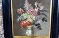 Framed still life oil on canvas Thumbnail 2