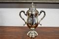 Irish silver cup & cover Thumbnail 3