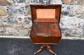 Georgian mahogany tea poy Thumbnail 3