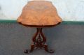 Victorian burr walnut  side table Thumbnail 3