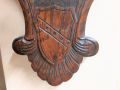 Edwardian oak cased barometer  Thumbnail 4