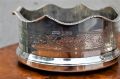 Pair of silver coasters Thumbnail 2