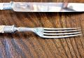 Silver cake knife & fork Thumbnail 2