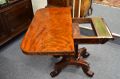 19th century mahogany card table Thumbnail 3