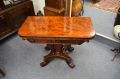 19th century mahogany card table Thumbnail 3
