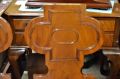 Pair of 19th century hall chairs Thumbnail 2
