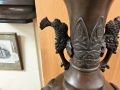 Pair of japanese bronze vases Thumbnail 3