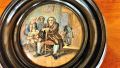 Framed victorian pot lid Thumbnail 2