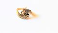 9ct gold diamond & ruby ring Thumbnail 1