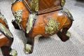 Pair of kingwood & gilt metal mounted torchers Thumbnail 4